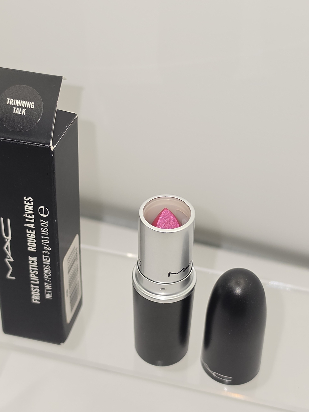 LIMITED EDITION MAC Cosmetics Lipstick - "Trimming Talk" **RARE!!** - Picture 8 of 11